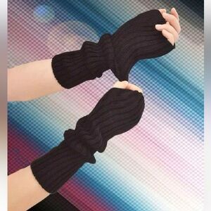 1Pair Women Solid Casual Arm Sleeves For Daily Life
